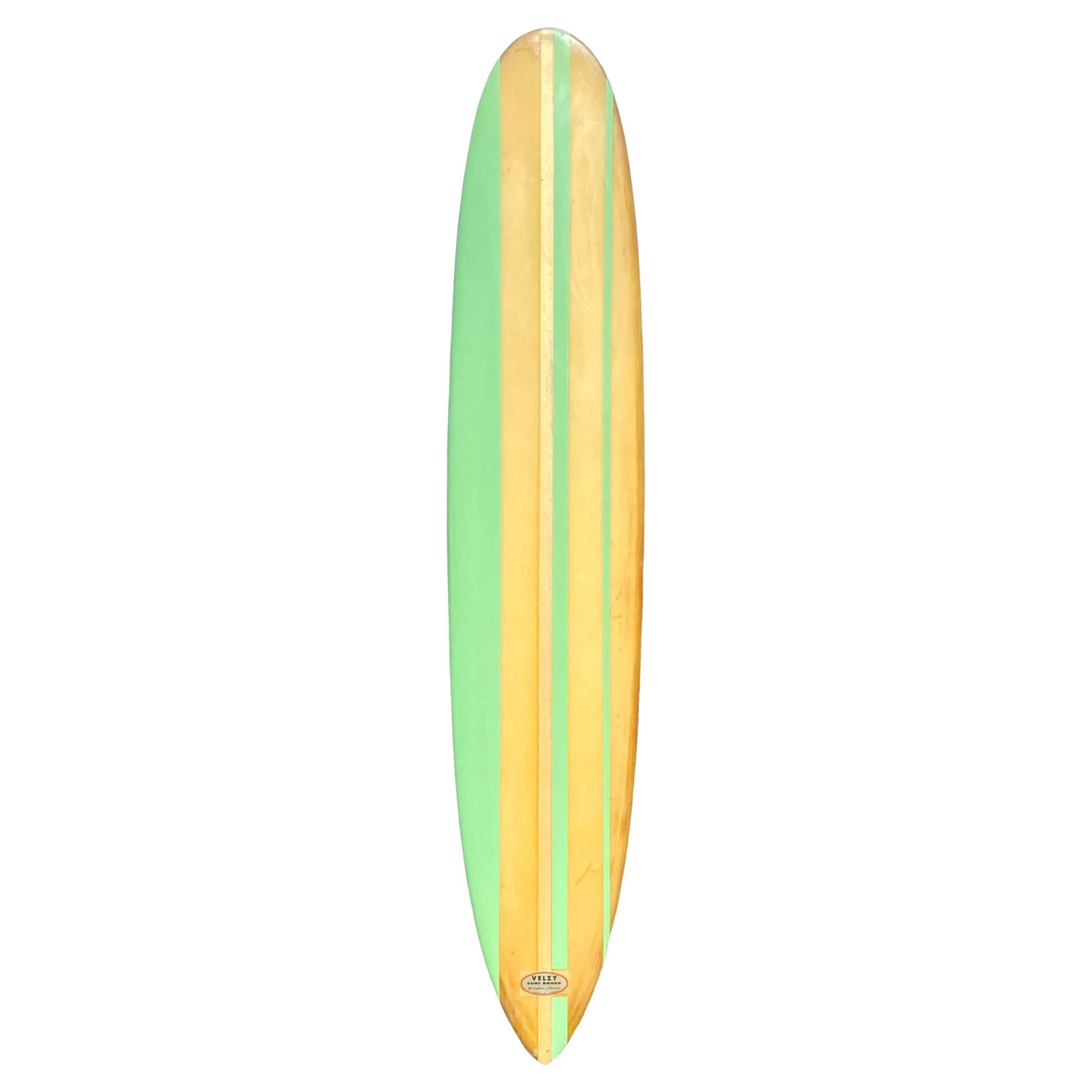 Early-1960s Vintage Dale Velzy classic pintail longboard