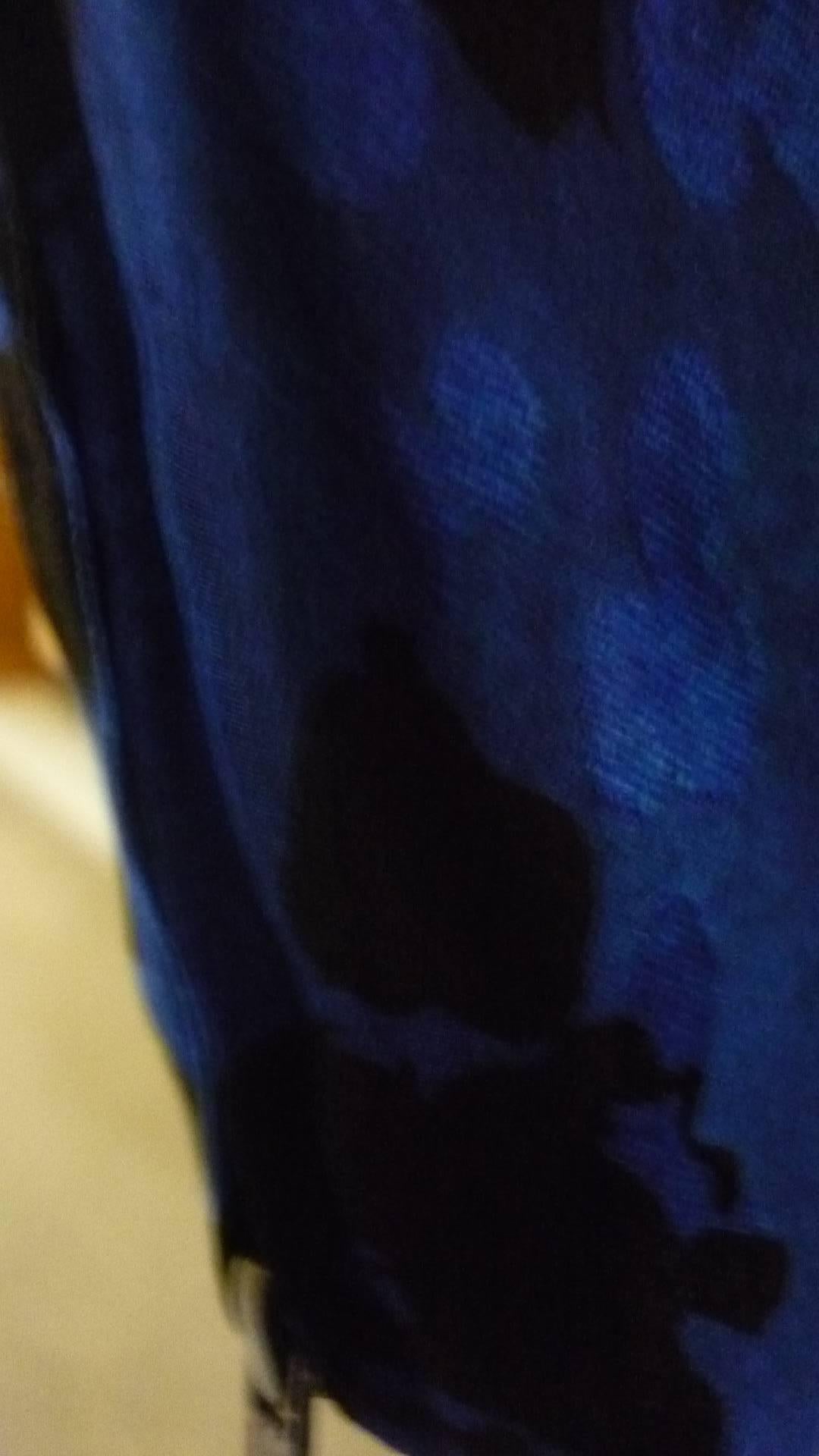 Women's Early 1980s Yves Saint Laurent Silk Dress For Sale