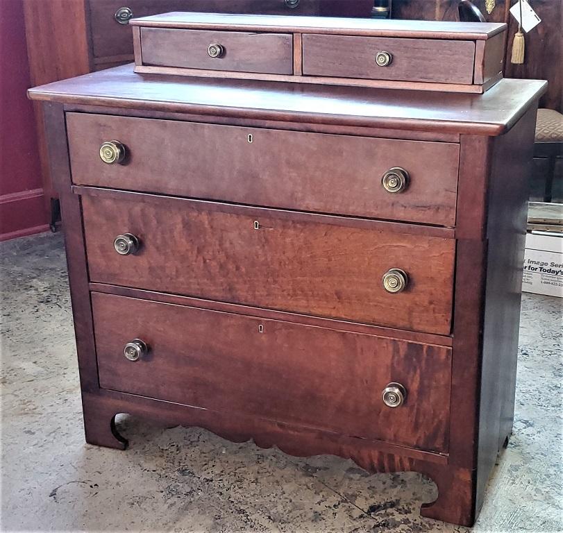 Early 19th Century American Empire Chest 6