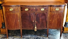 Late 18C American Sheraton Sideboard by Duncan Phyfe - Important
