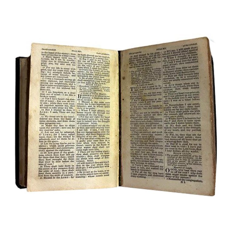 Early 19th C. Antique Holy Bible For Sale at 1stDibs