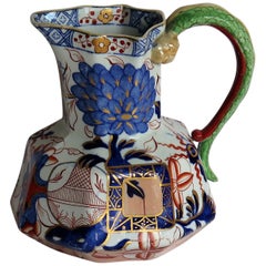 Davenport Jug or Pitcher Ironstone Jardinière Pattern, circa 1815