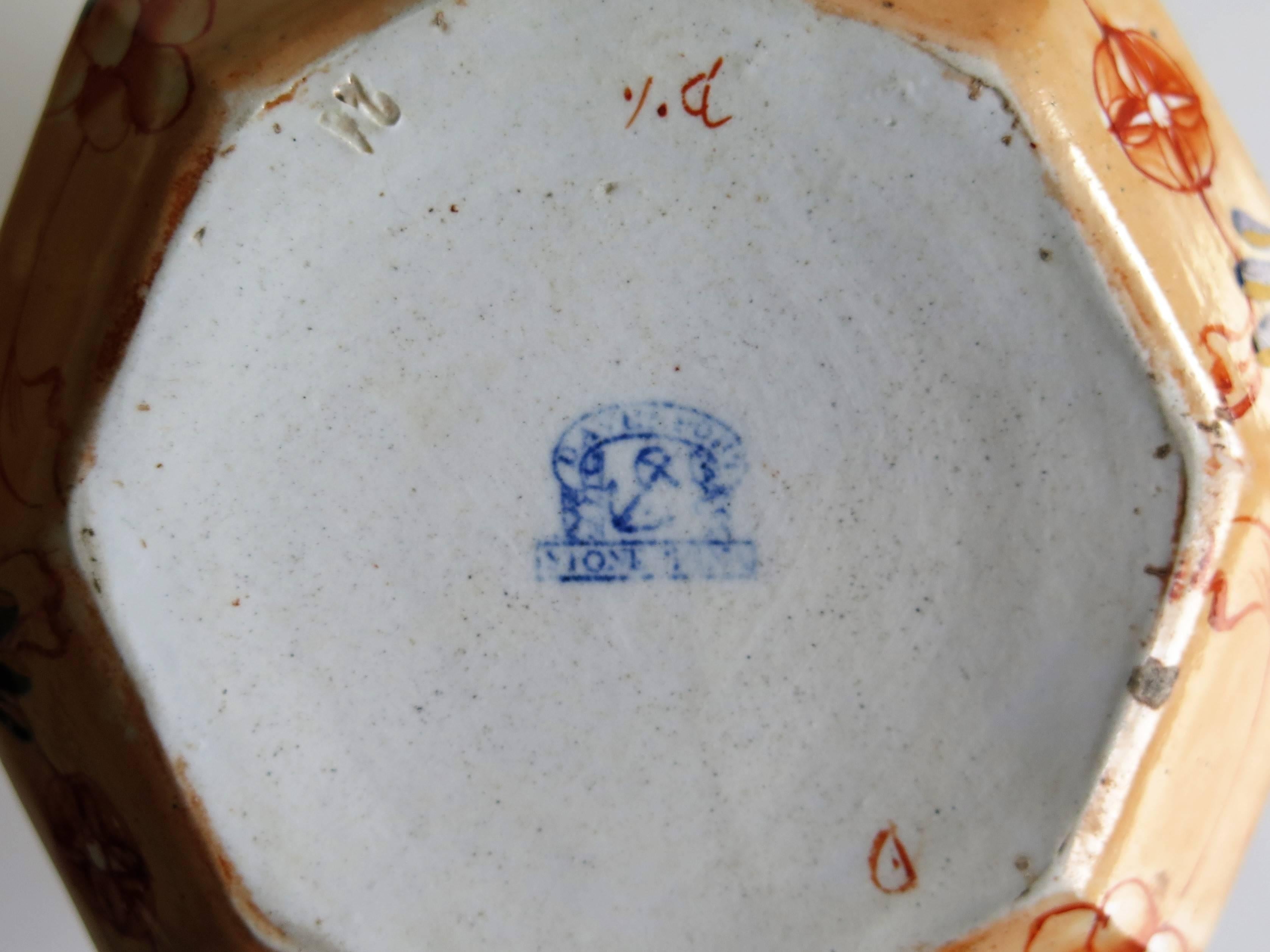 Early 19th C. Davenport Jug or Pitcher Ironstone Jardiniere Pattern, Circa 1815 10