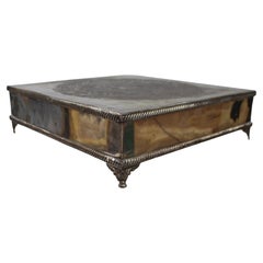 Early 19th c. English Silver on Copper Square Cake Stand