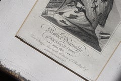 Early 19th C Engraving of Mother Damnable, The Witch of Camden Town Tube Station