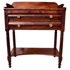 Early 19th C. American Empire Mahogany Sideboard