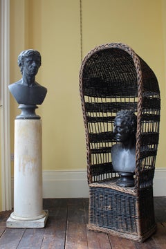 Early 19th C Francis Philibert Hardenberg, Wellington & Nelsons Plaster Busts