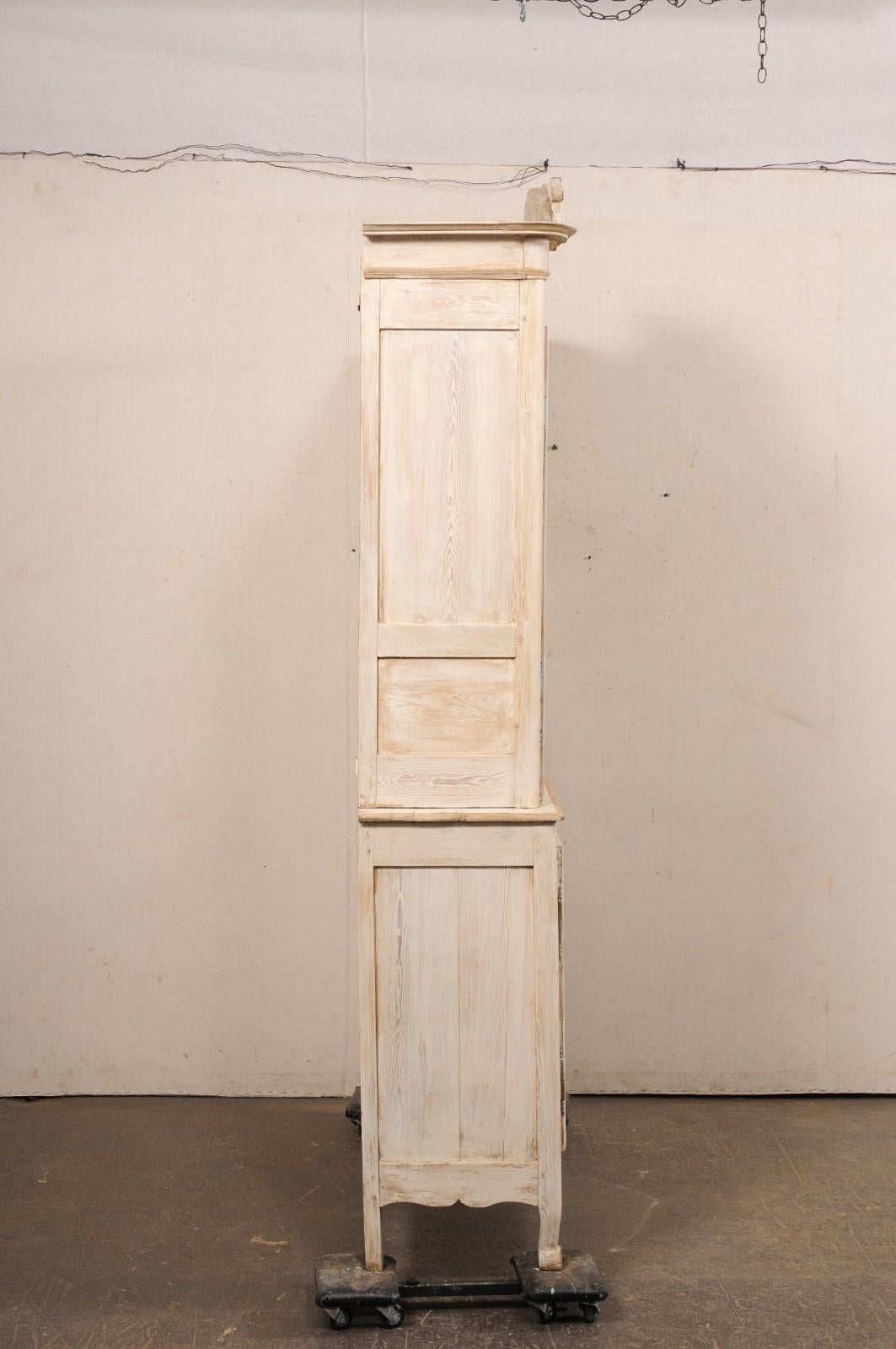 Legno Buffet à Deux-Corps francese dei primi anni del XIX secolo in vendita