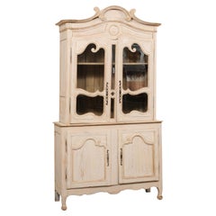 Antique Early 19th C. French Buffet à Deux-Corps