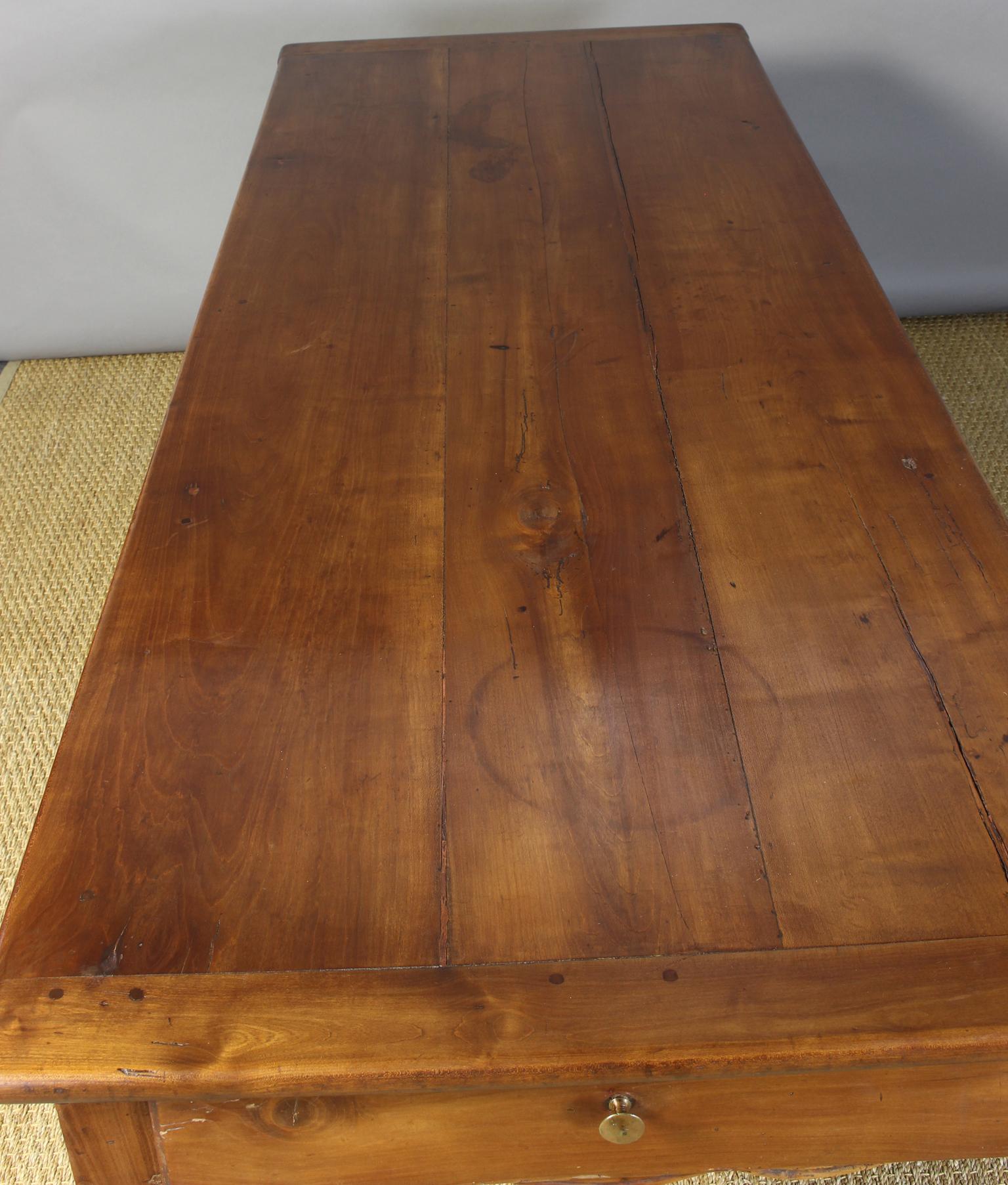 Early 19th Century French Cherrywood Farm Table 6