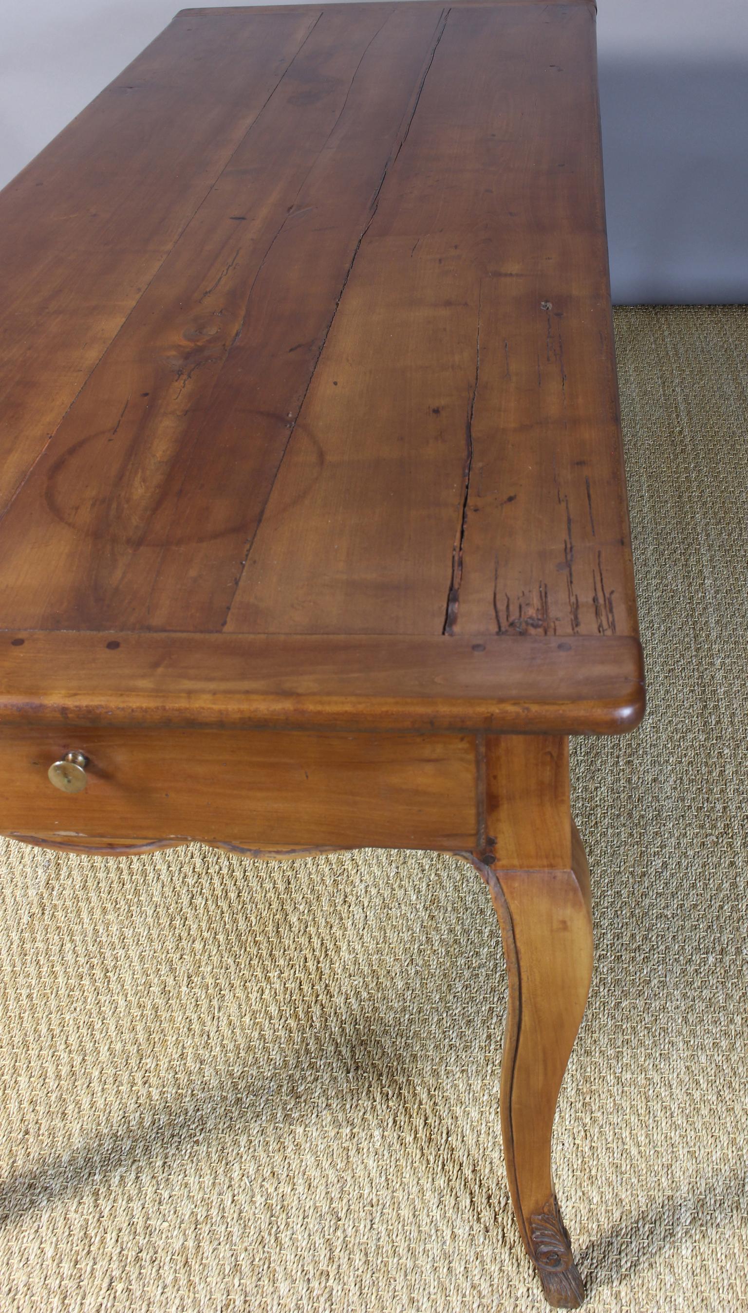 Early 19th Century French Cherrywood Farm Table 7