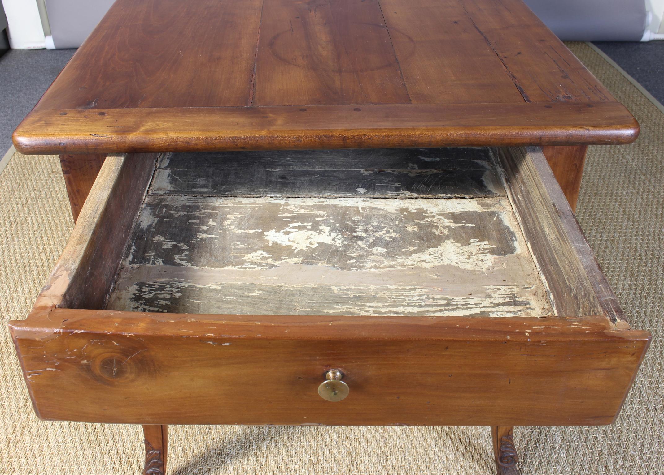 Early 19th Century French Cherrywood Farm Table 9