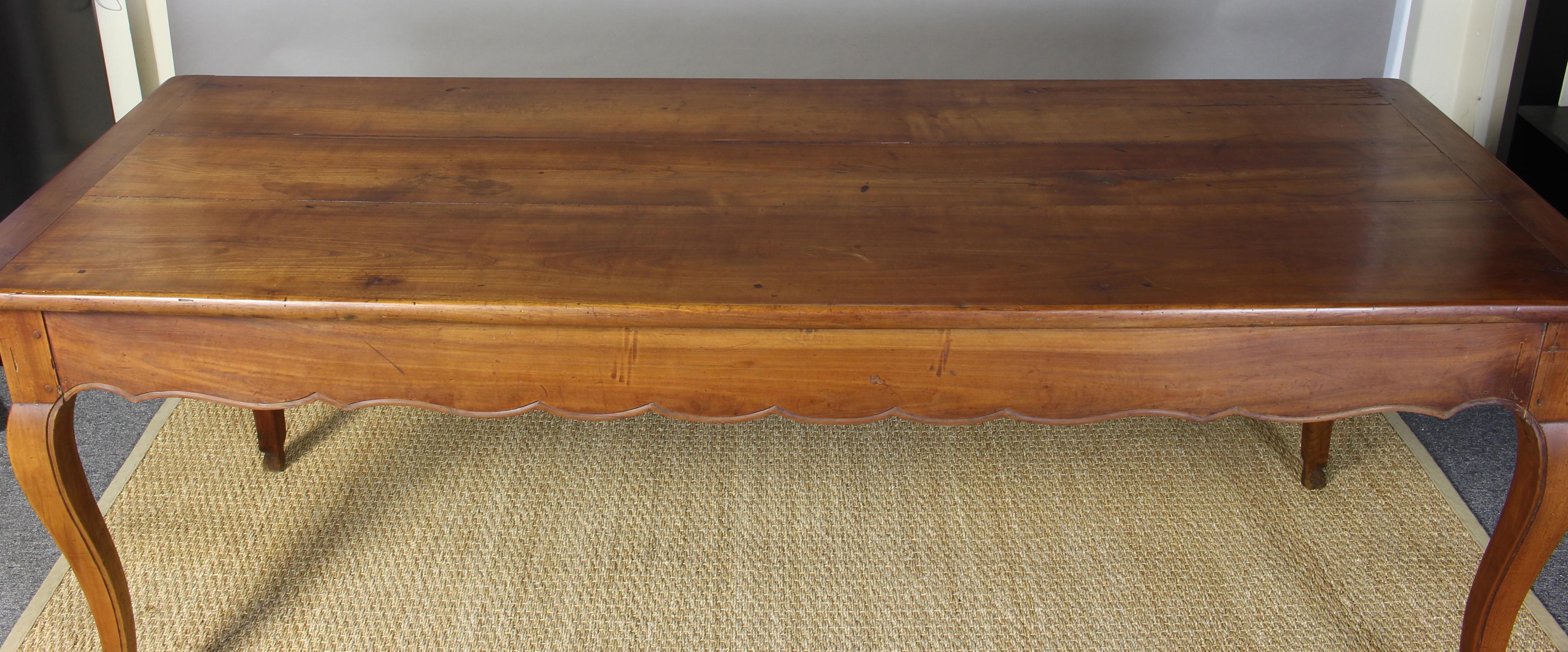Early 19th Century French Cherrywood Farm Table 4