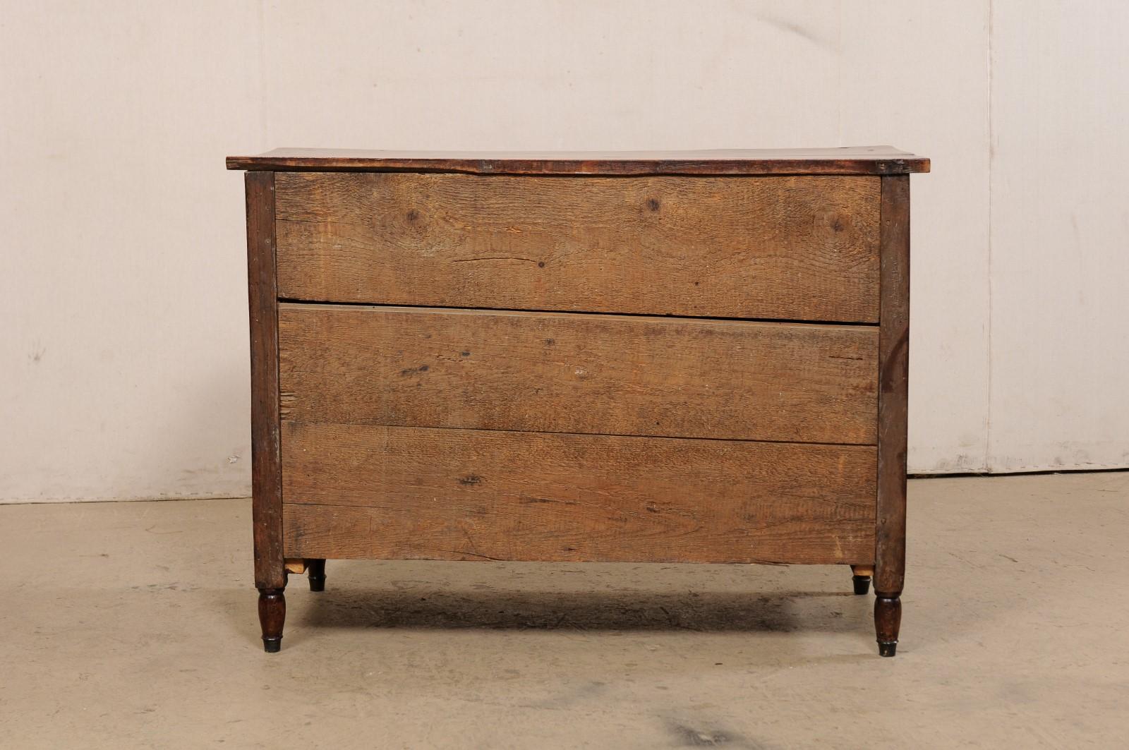 Early 19th C. French Fruitwood Chest Designed w/Clean Lines & Neoclassic Touches 4