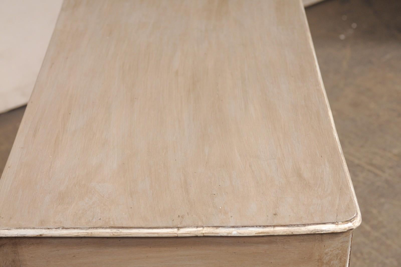 Early 19th c. French Raised 2-Drawer Commode w/Original Brass Hardware For Sale 8