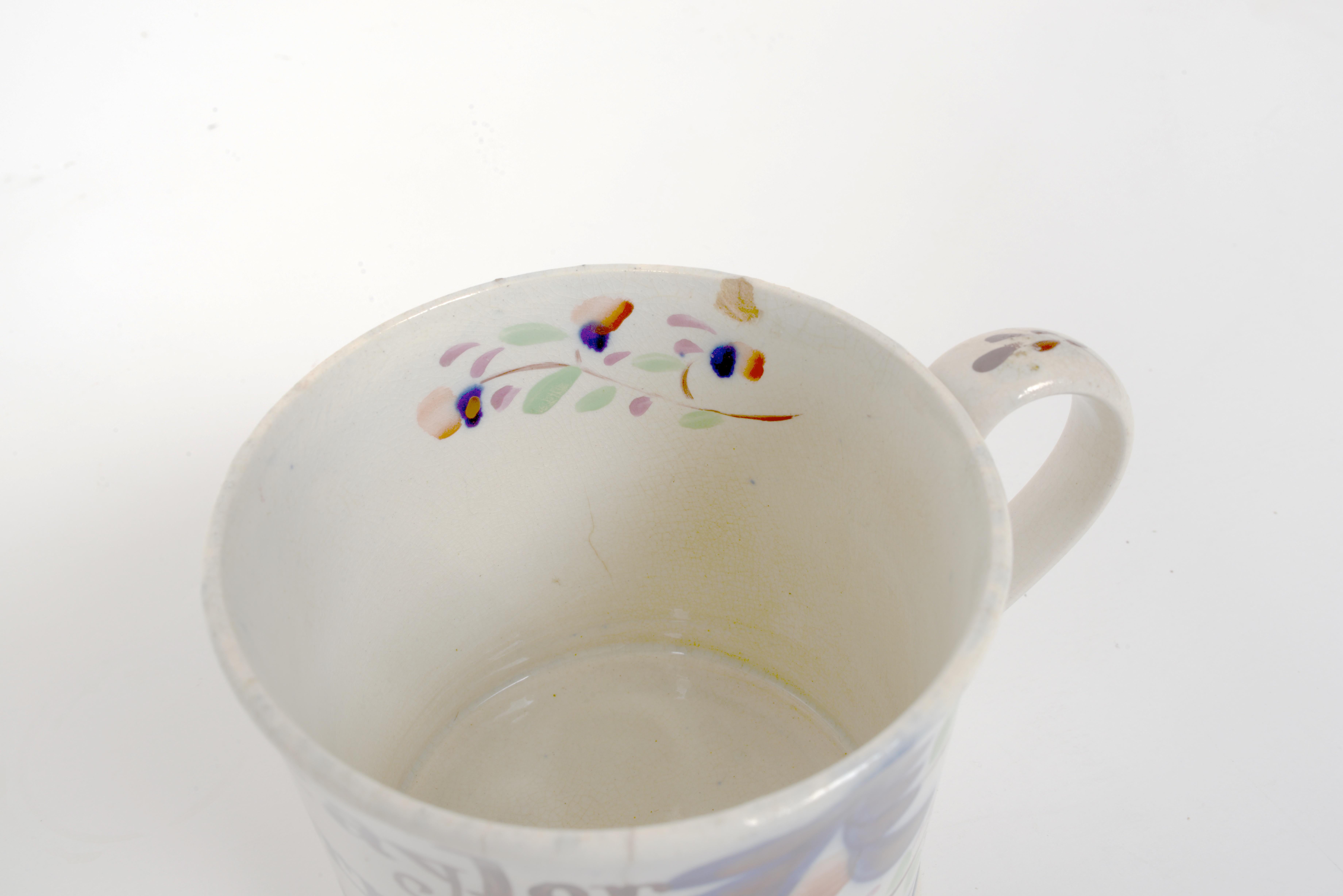 Anglais Début du 19e siècle A.I.C. Mug commémoratif d'anniversaire personnalisé 