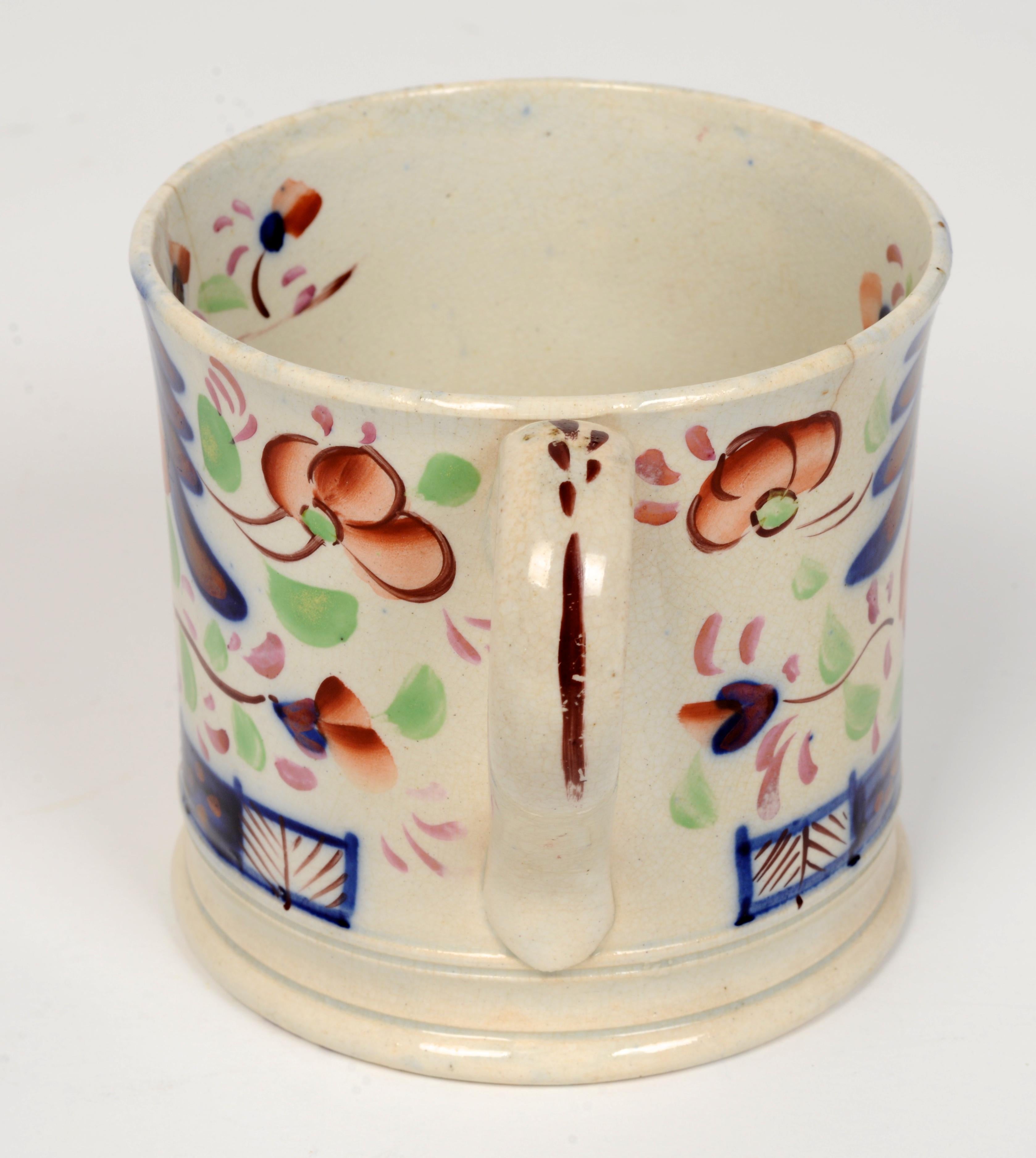 Peint à la main Début du 19e siècle A.I.C. Mug commémoratif d'anniversaire personnalisé 