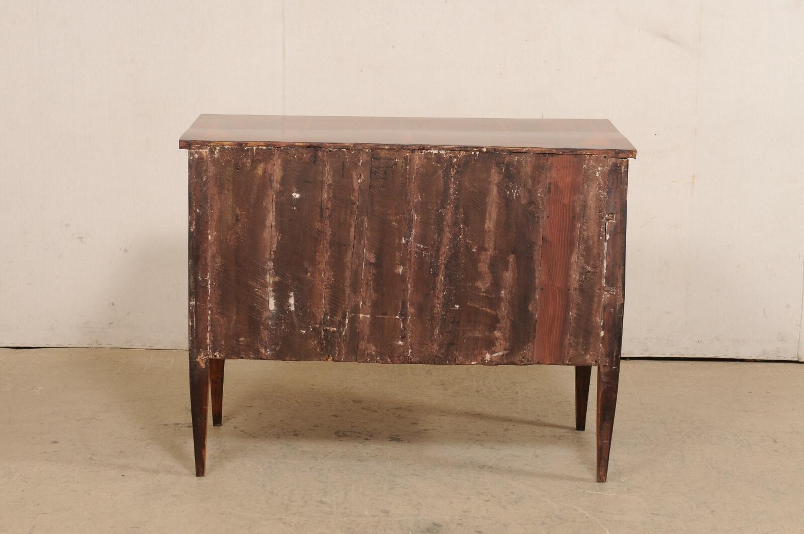 Early 19th C. Italian Chest of Drawers w/Inlay Banding, Designed w/Clean Lines For Sale 6