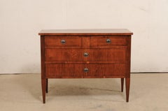 Early 19th C. Italian Chest of Drawers w/Inlay Banding, Designed w/Clean Lines