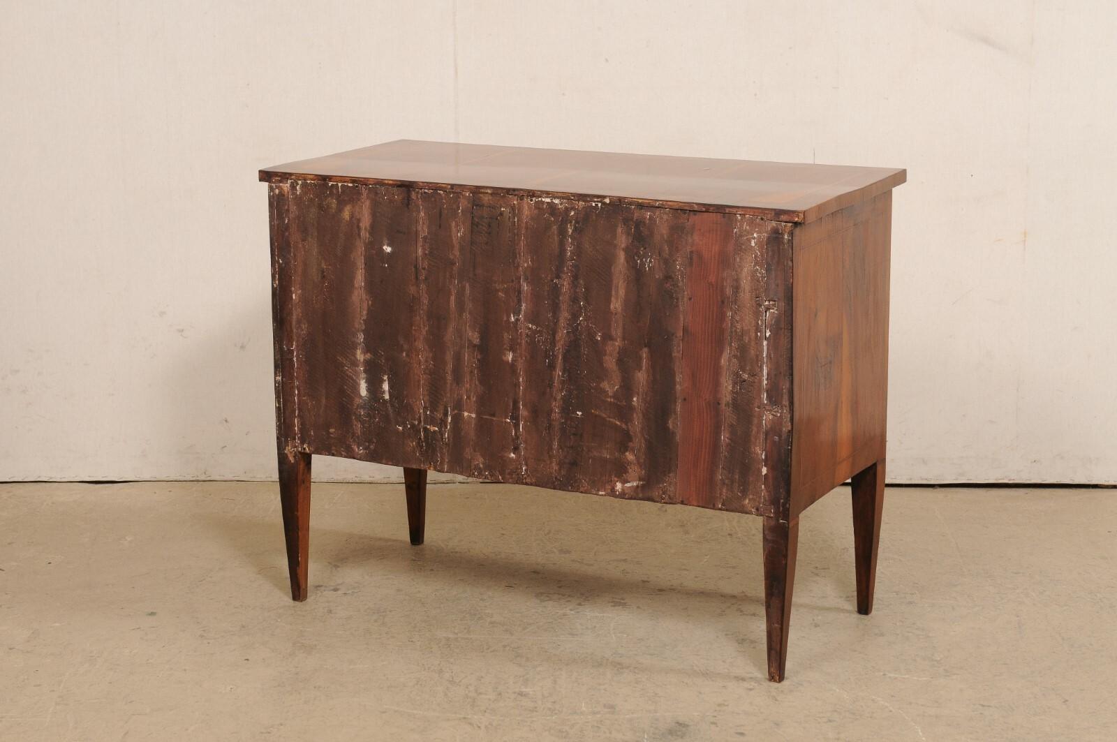 Early 19th C. Italian Chest of Drawers w/Inlay Banding, Designed w/Clean Lines For Sale 3