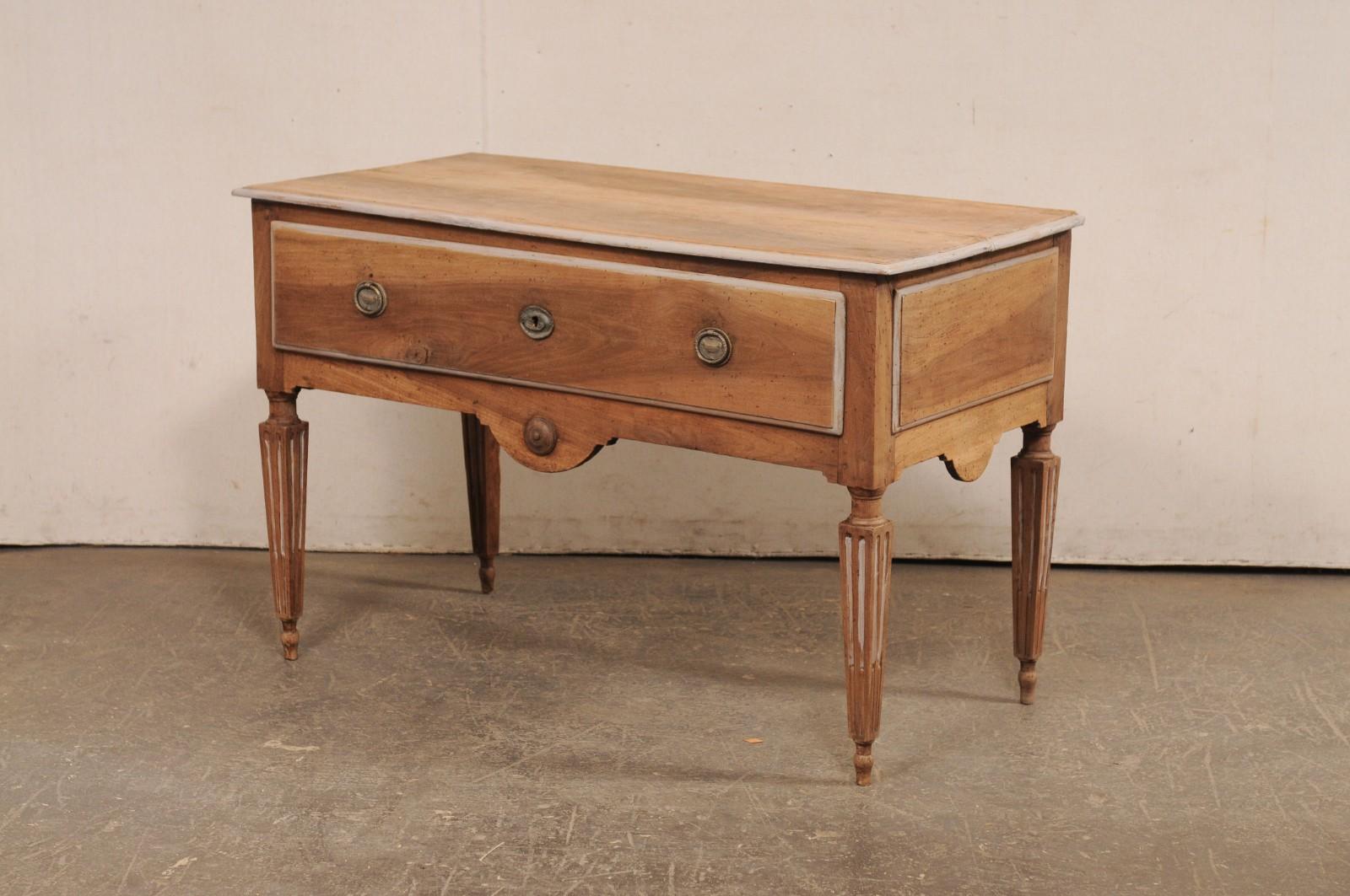 A.C.I.C. Table console à un tiroir de style néoclassique italien du début du 19e siècle en vente 7