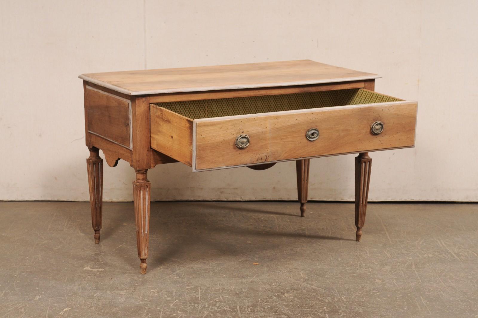 A.C.I.C. Table console à un tiroir de style néoclassique italien du début du 19e siècle Bon état - En vente à Atlanta, GA