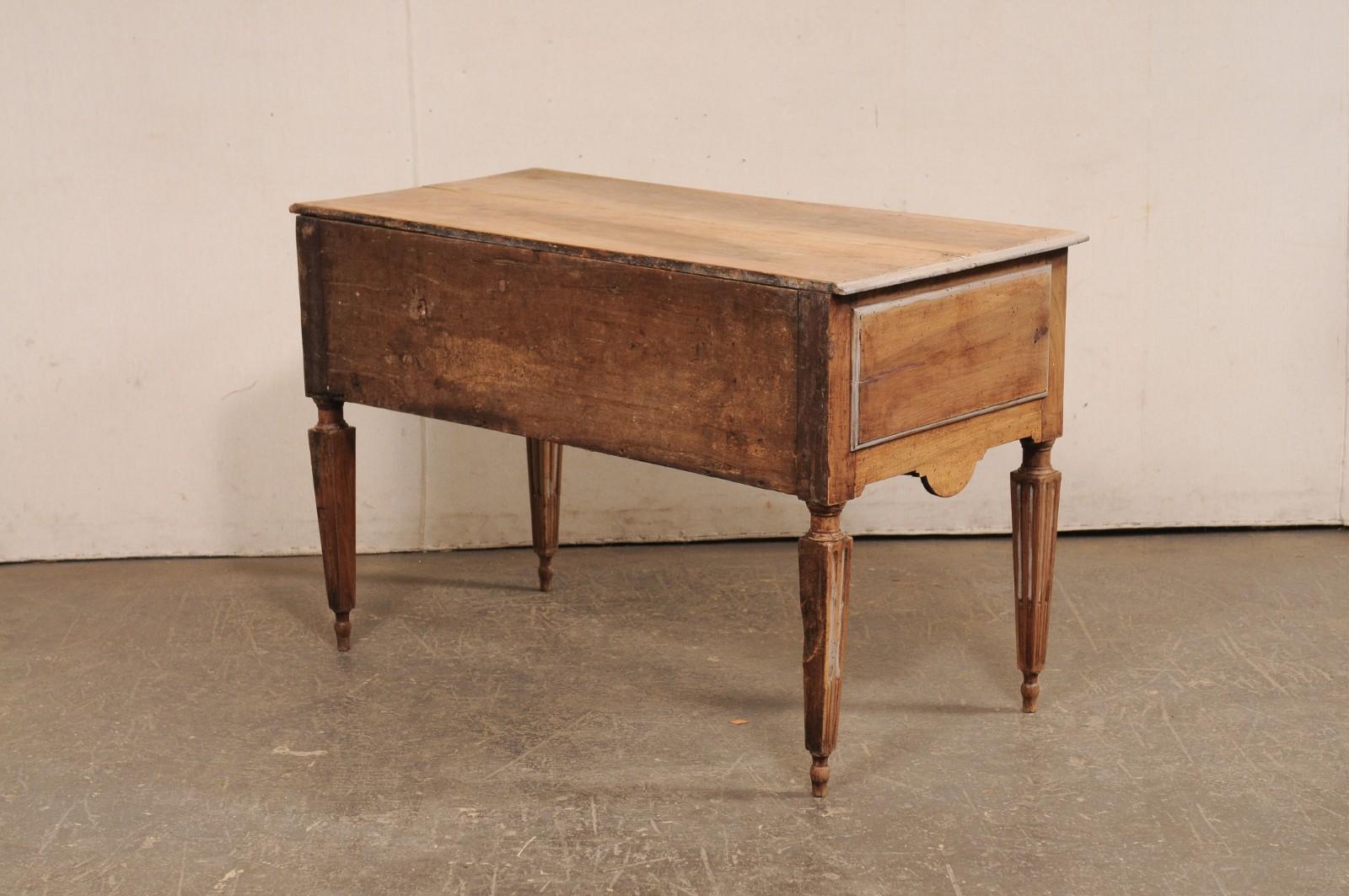 A.C.I.C. Table console à un tiroir de style néoclassique italien du début du 19e siècle en vente 3