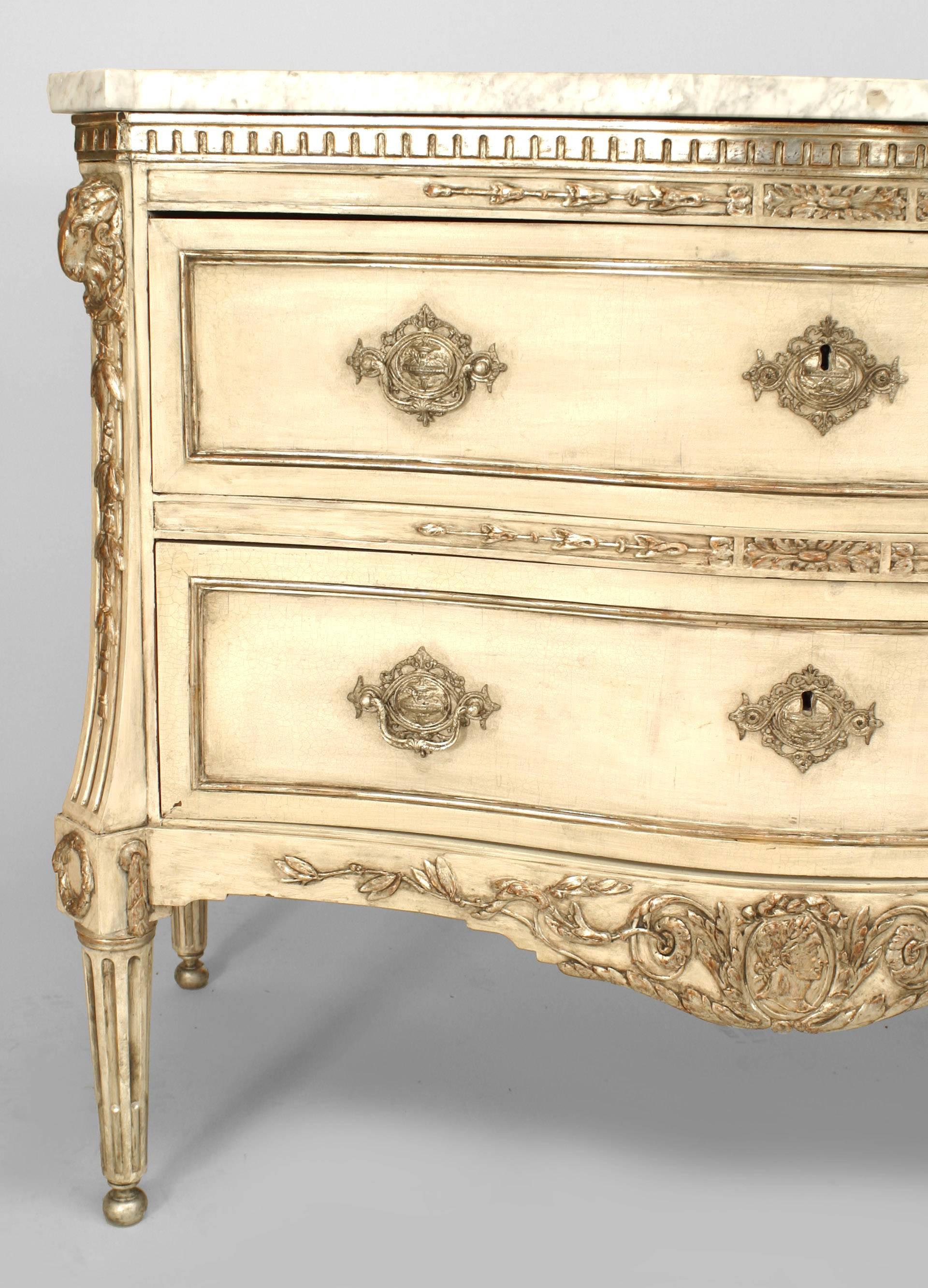 Neoclassical Continental Neoclassic Painted Chest