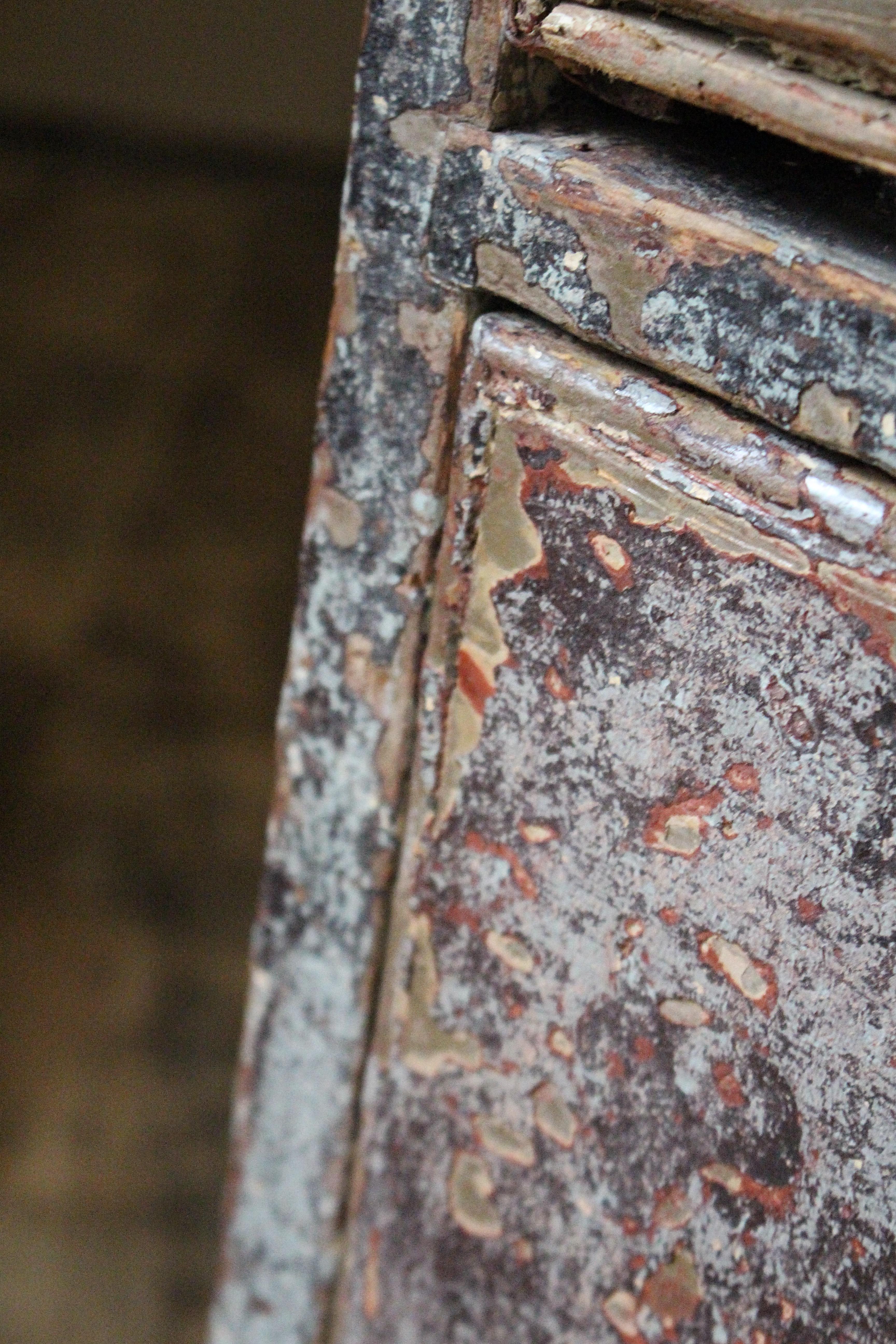 Armario estrecho pintado original inglés de principios del siglo XIX para casa de campo Georgian House en venta 5