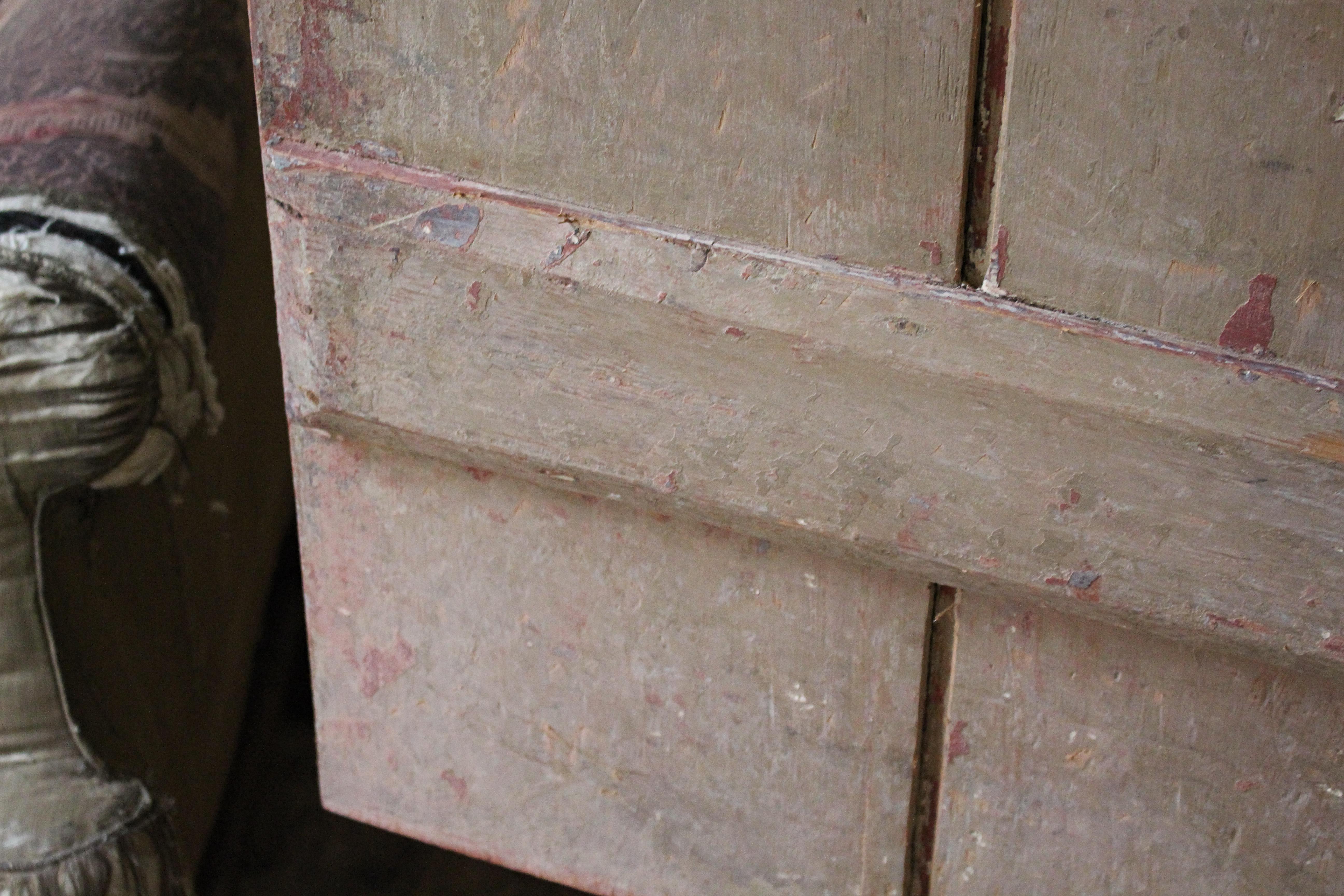 Armario estrecho pintado original inglés de principios del siglo XIX para casa de campo Georgian House en venta 14