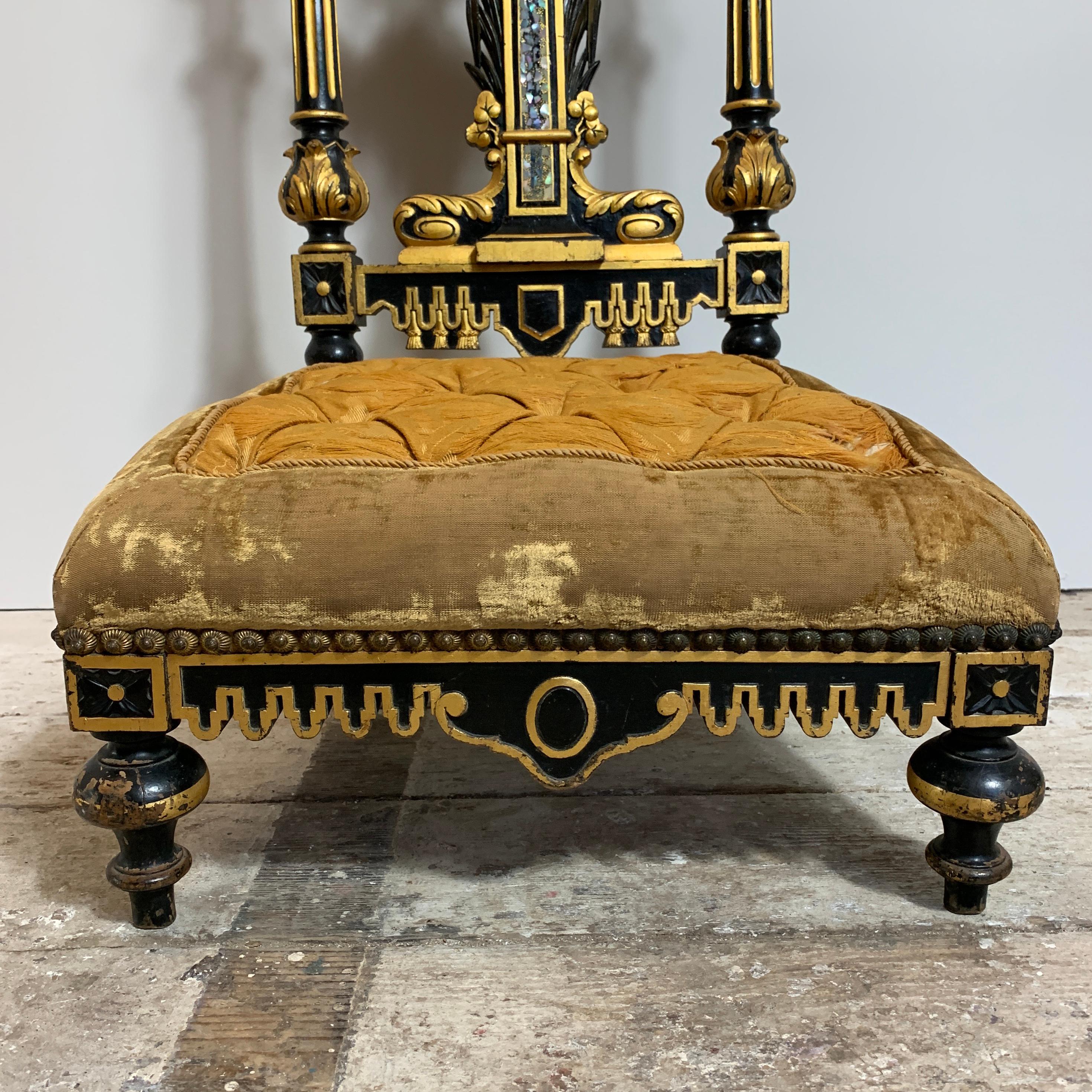 Early 19th Century Prie Dieu French 'Prayer Chair' 1