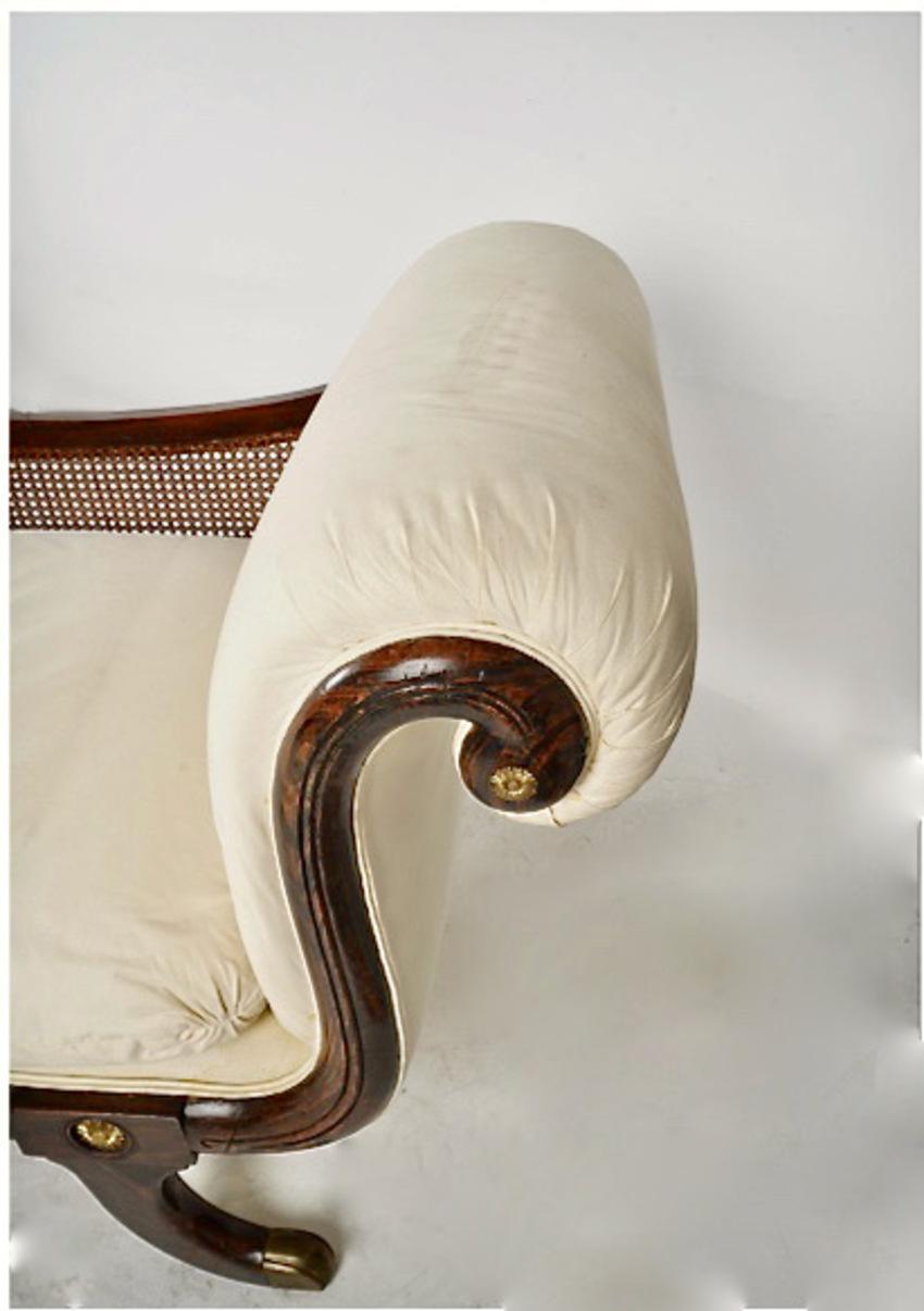 Anglais Méridienne/camier Regency, 19ème siècle en vente
