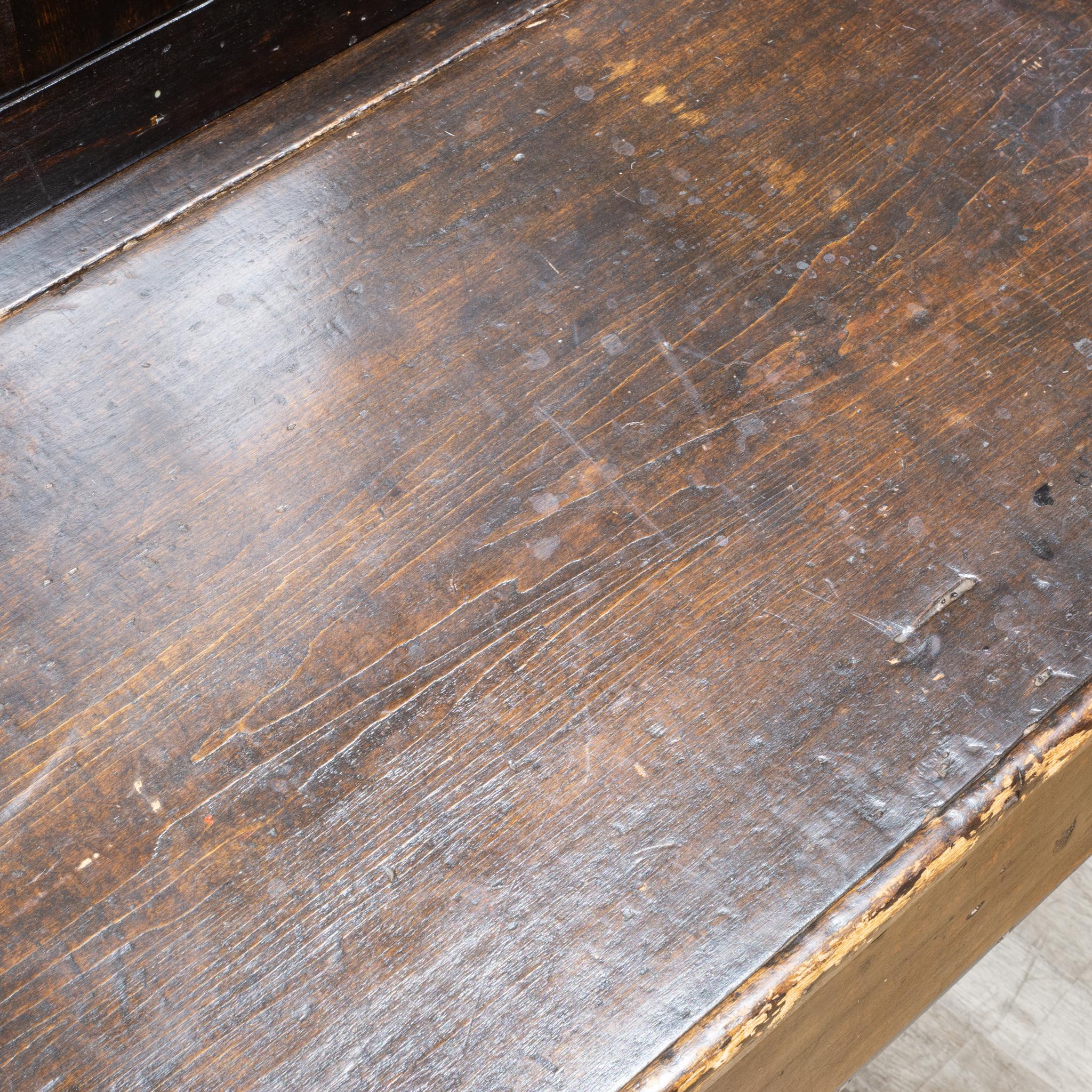 Early 19th C. School Master Slant Desk, C.1840 6