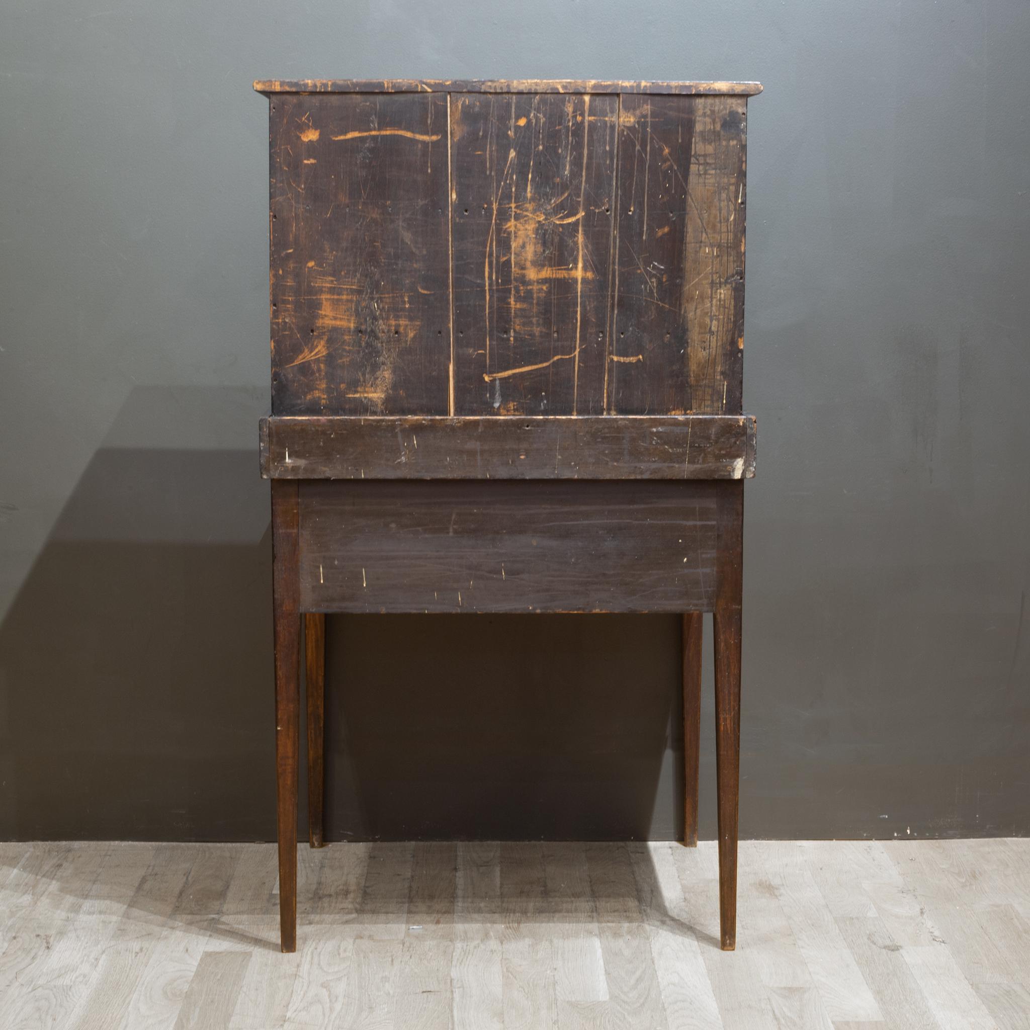 Early 19th C. School Master Slant Desk, C.1840 1