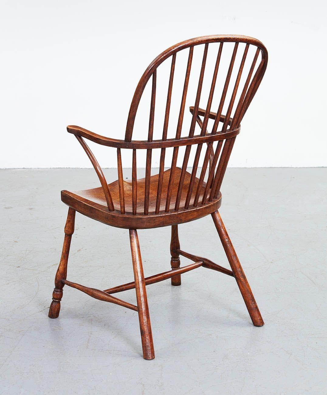 Frühes 19. Jahrhundert Schottischer Windsor-Sessel im Angebot 7