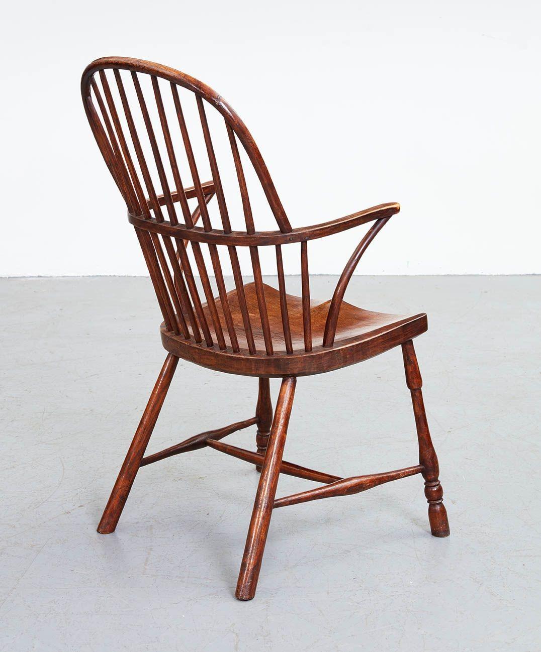 Frühes 19. Jahrhundert Schottischer Windsor-Sessel im Angebot 10