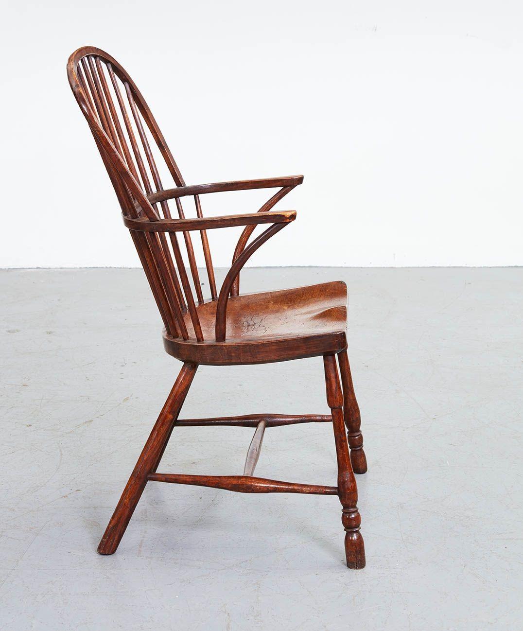 Frühes 19. Jahrhundert Schottischer Windsor-Sessel im Angebot 1