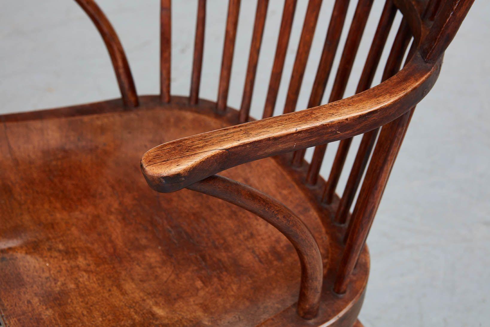 Frühes 19. Jahrhundert Schottischer Windsor-Sessel im Angebot 3