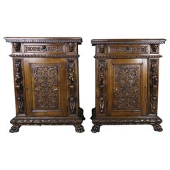 Antique Early 19th Century Spanish Cabinets, Pair