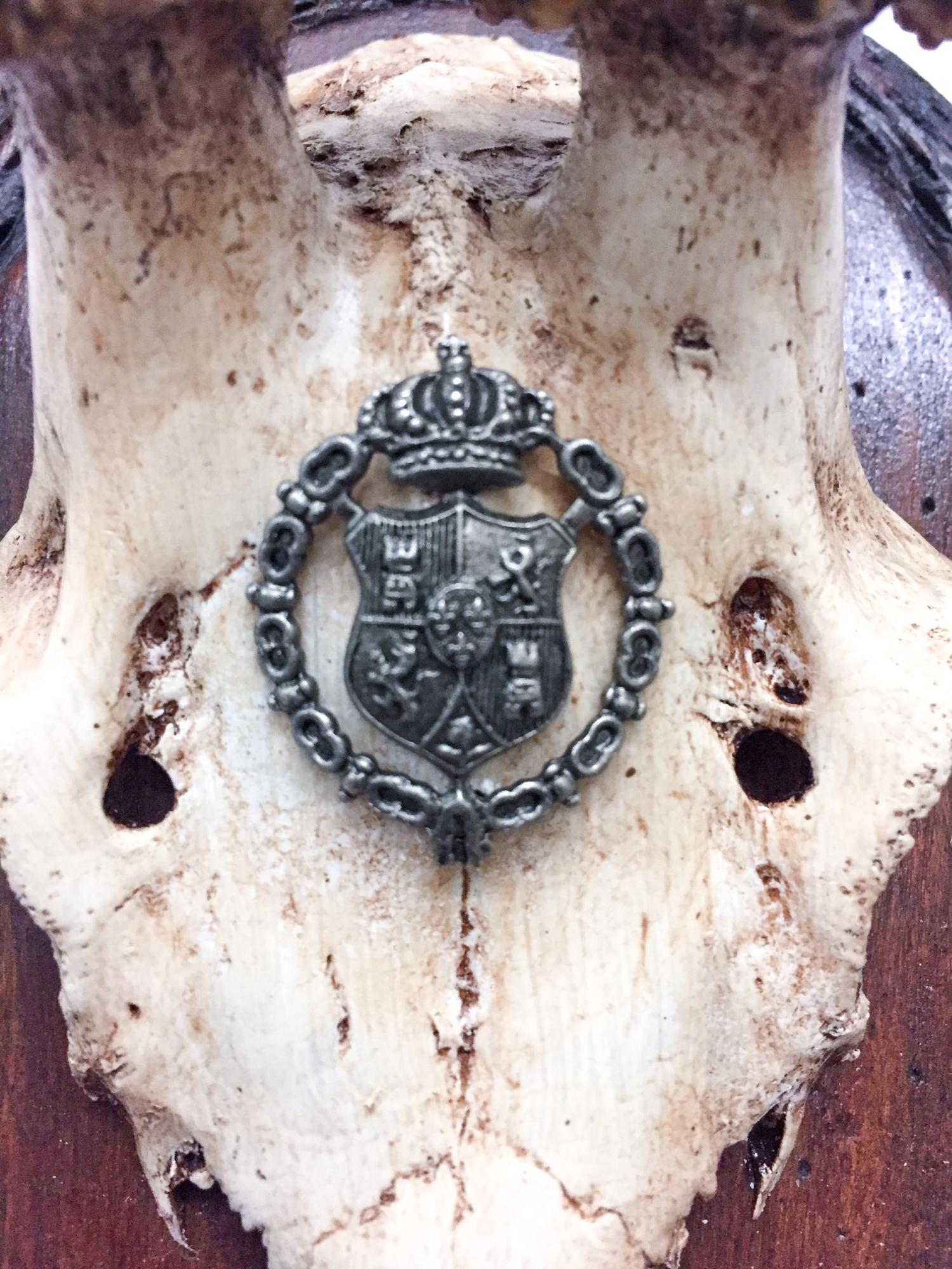 Hand-Carved Early 19th Century Habsburg Roe Trophies on Hand Carved Black Forest Plaques