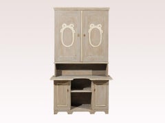 Early 19th C. Swedish Painted Skap Cabinet