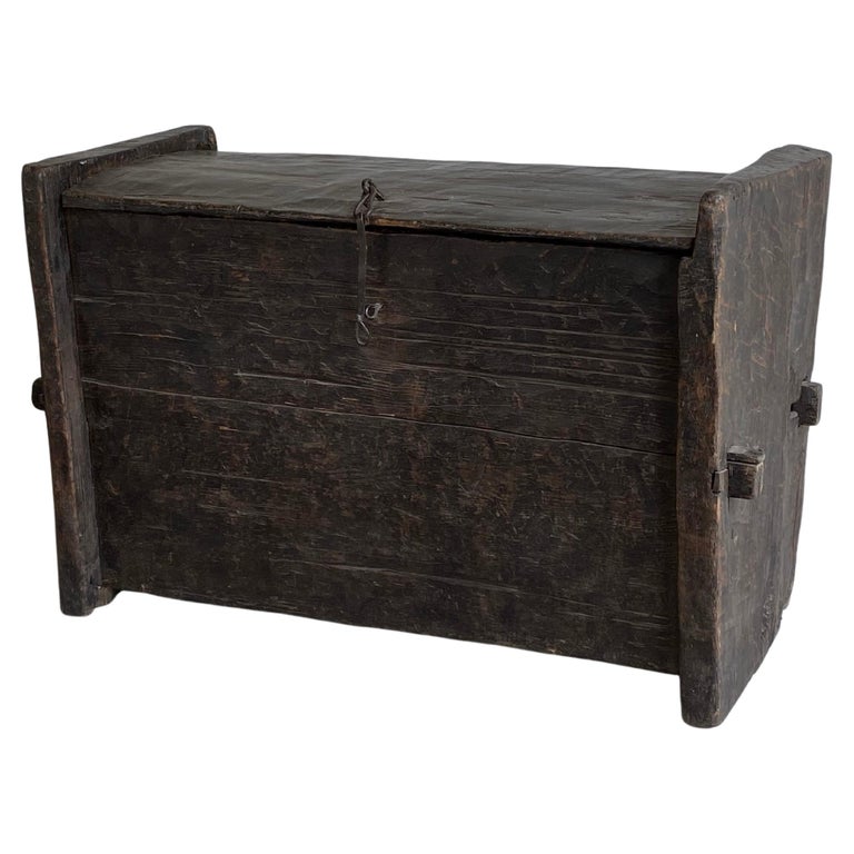 Early 19th C Wabi Sabi Blanket chest For Sale
