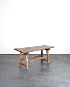 Early 19th C. Walnut Mountain Table