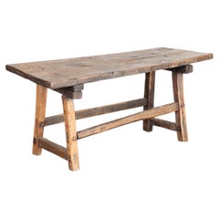 Early 19th C. Walnut Mountain Table