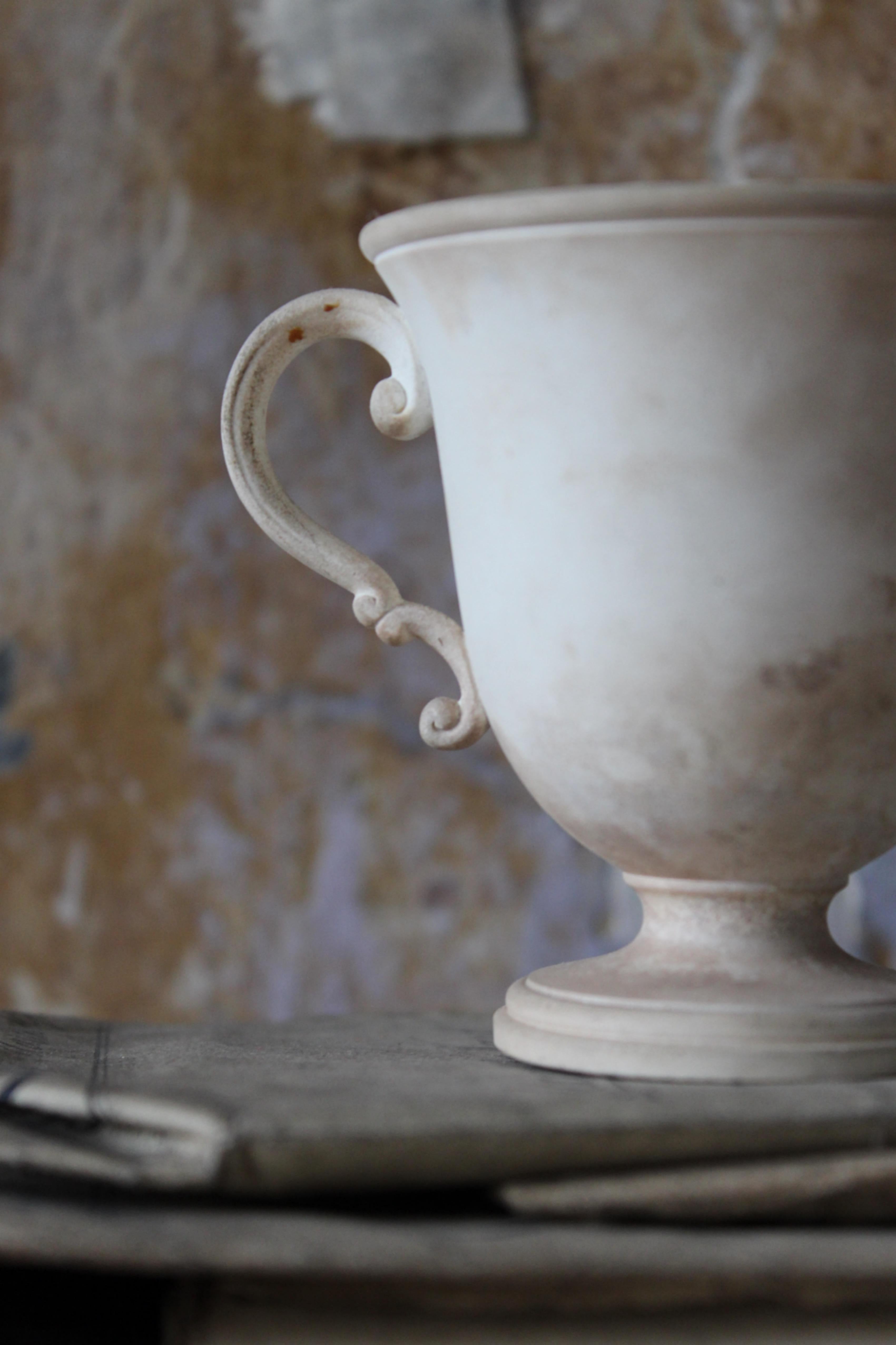 George III Early 19th C Wedgwood Biscuit Porcelain Lemonade Cup 