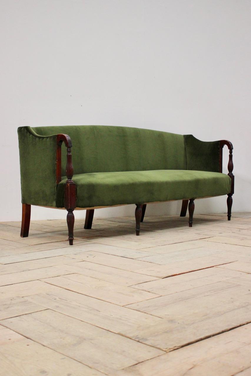 Early 19th Century English Eight-Legged Regency Sofa In Excellent Condition For Sale In Gloucestershire, GB