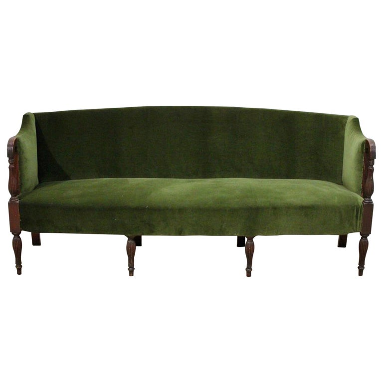 Early 19th Century English Eight-Legged Regency Sofa, 1820, Brownrigg