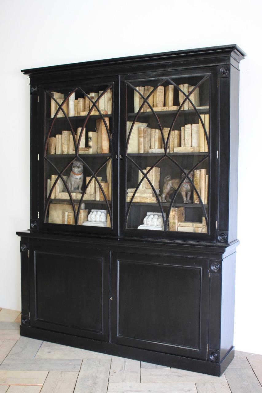 Early 19th Century English Regency Bookcase 4