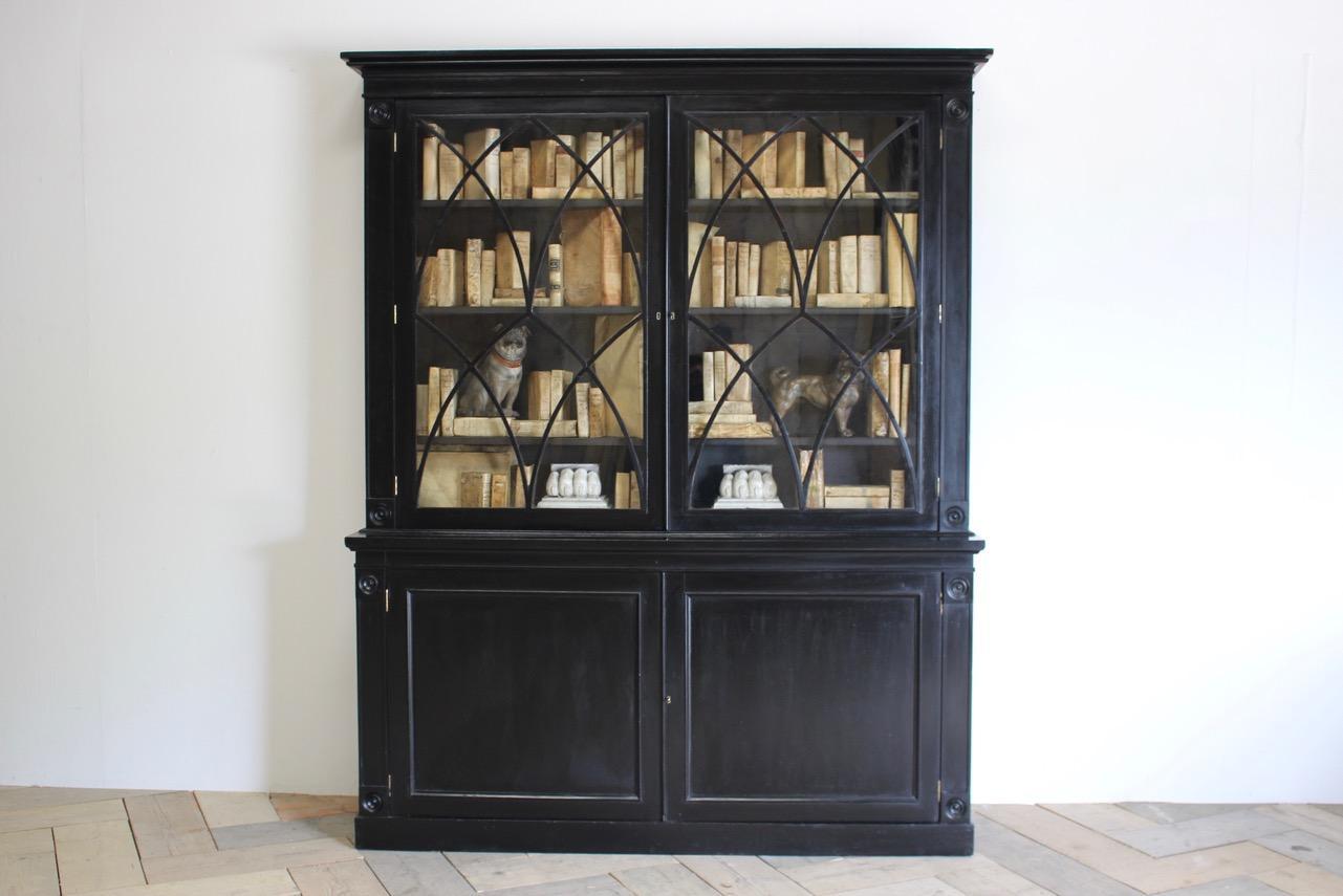 Early 19th Century English Regency Bookcase 3