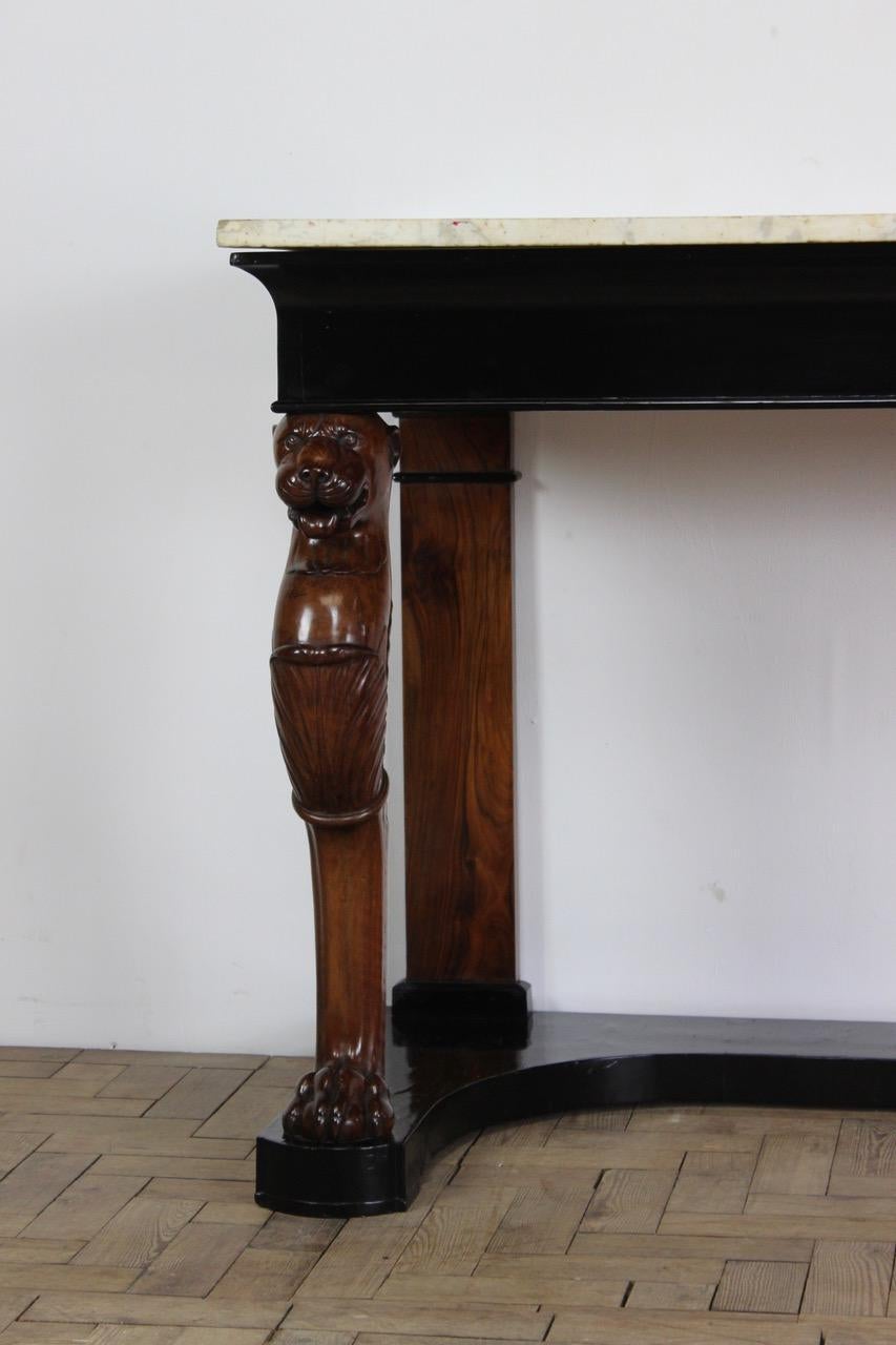 Early 19th Century Italian Console Table (Marmor) im Angebot